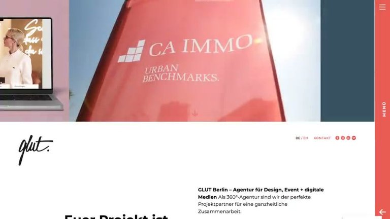 Preview of GLUT Berlin website