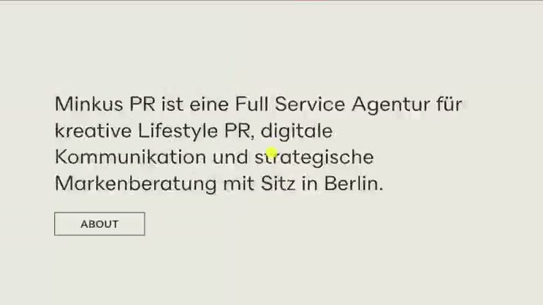 Preview of Minkus PR website