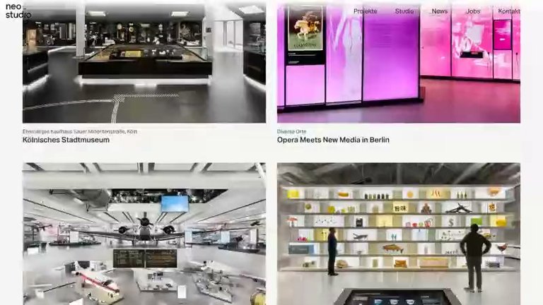 Preview of neo.studio website